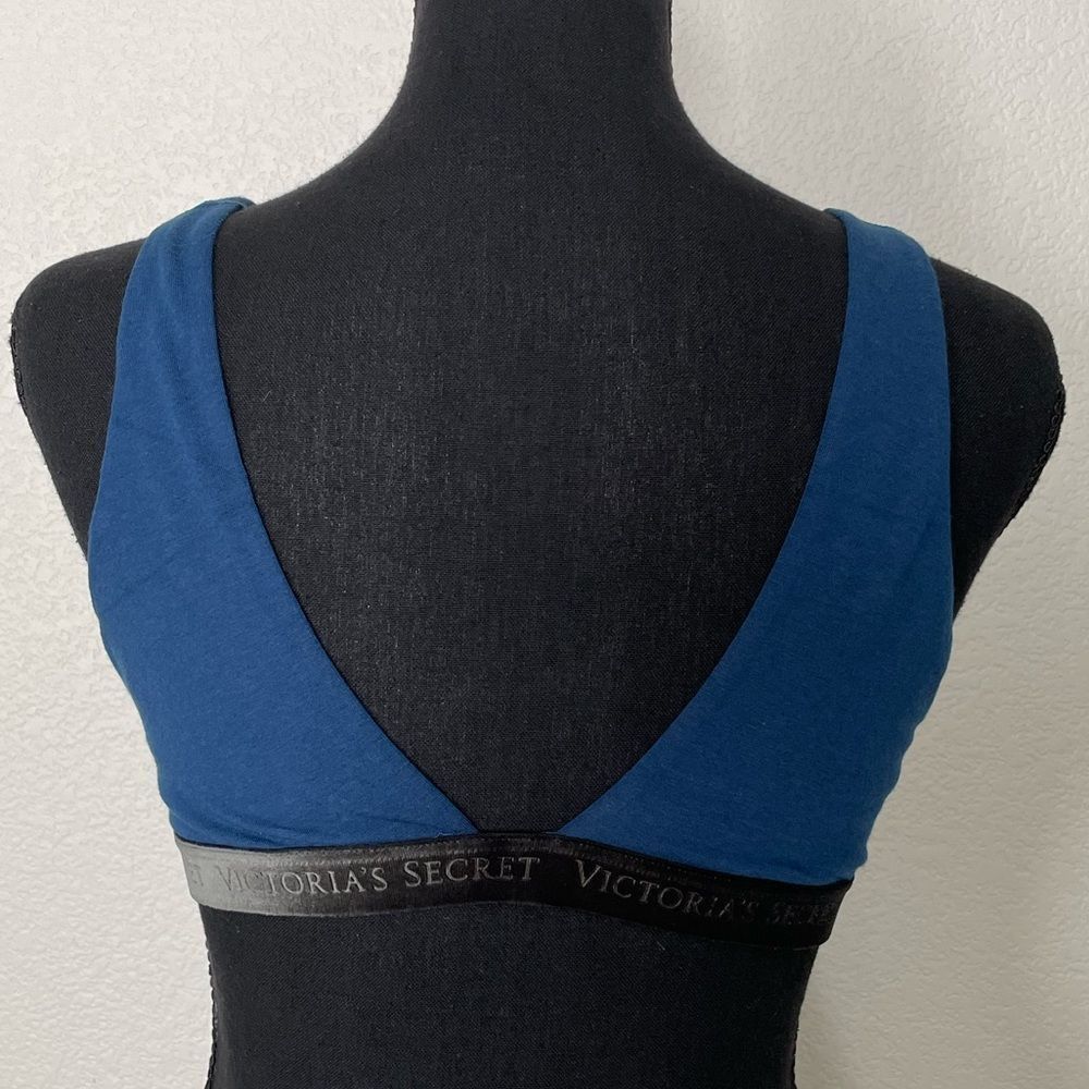 NWT Victoria’s Secret Cotton Wireless Lounge Bra - Picture 7 of 14